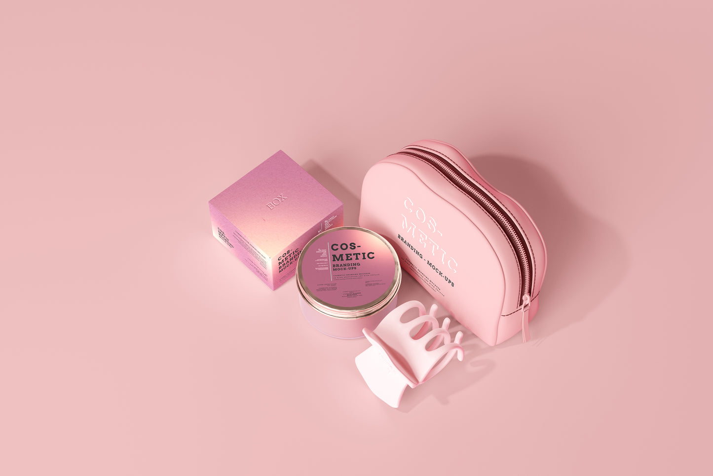 101 Cosmetic Branding Mockup Scenes