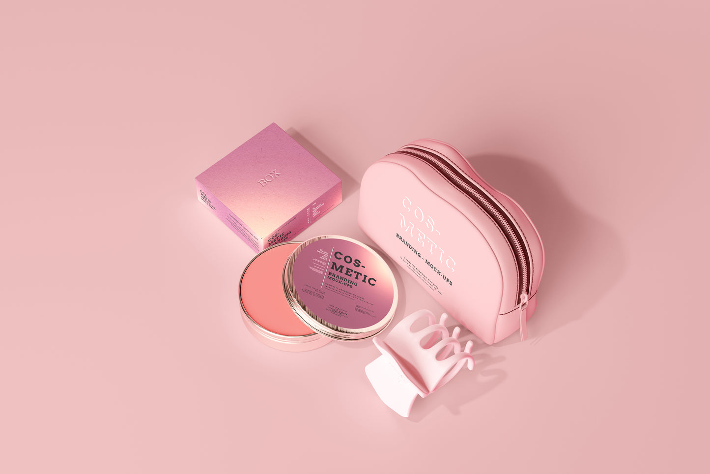 101 Cosmetic Branding Mockup Scenes