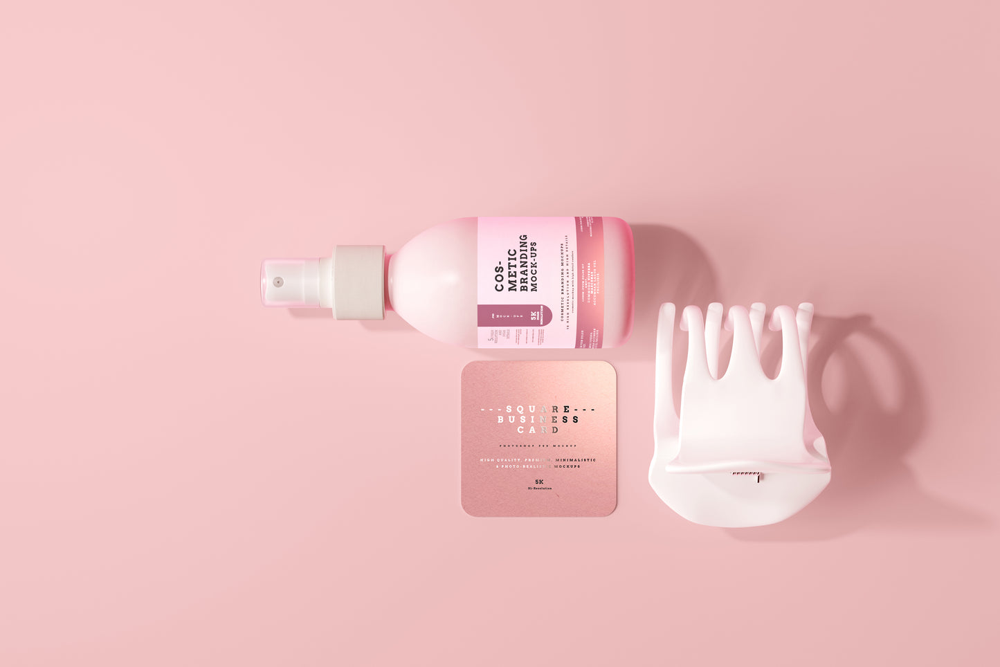 101 Cosmetic Branding Mockup Scenes