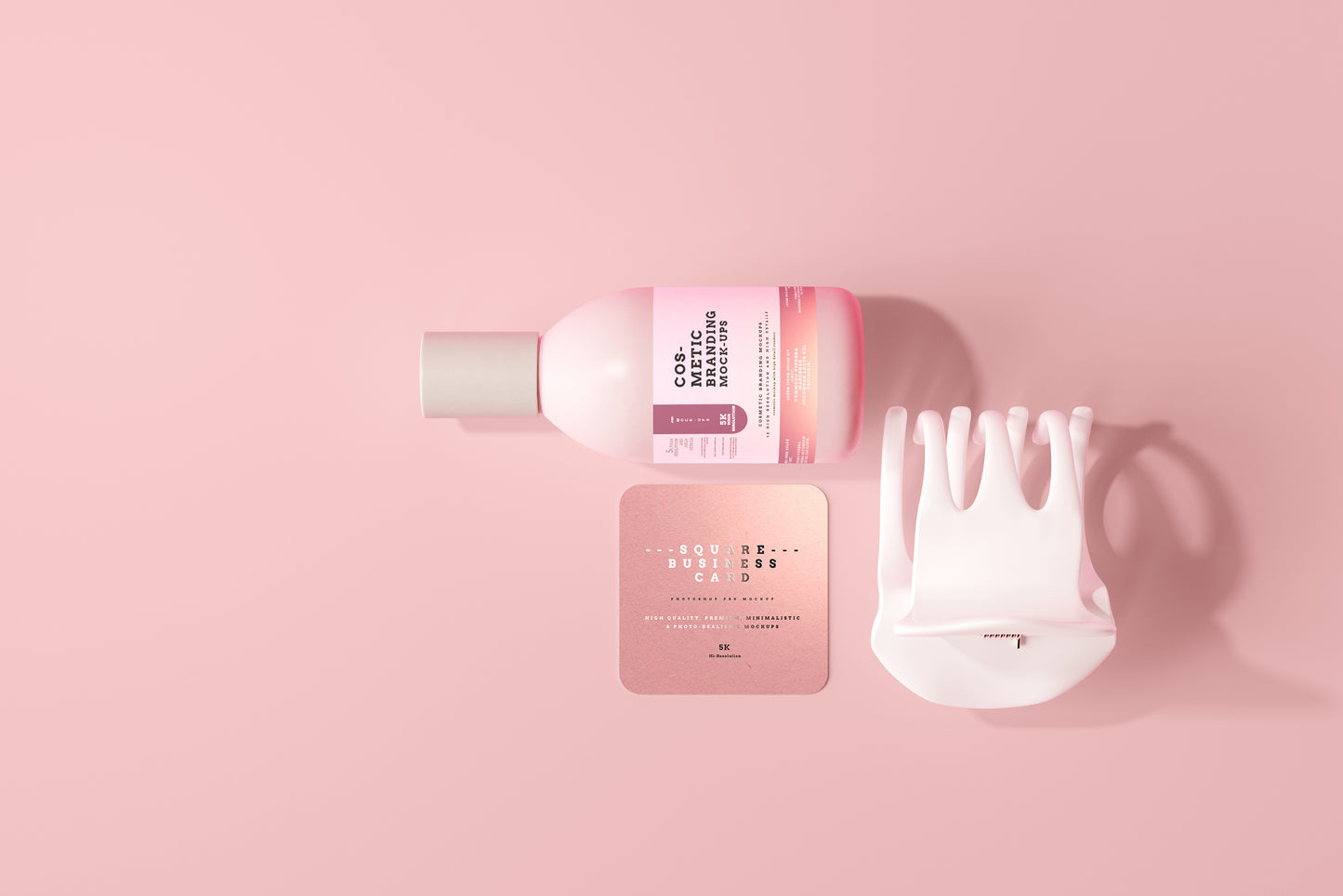 101 Cosmetic Branding Mockup Scenes