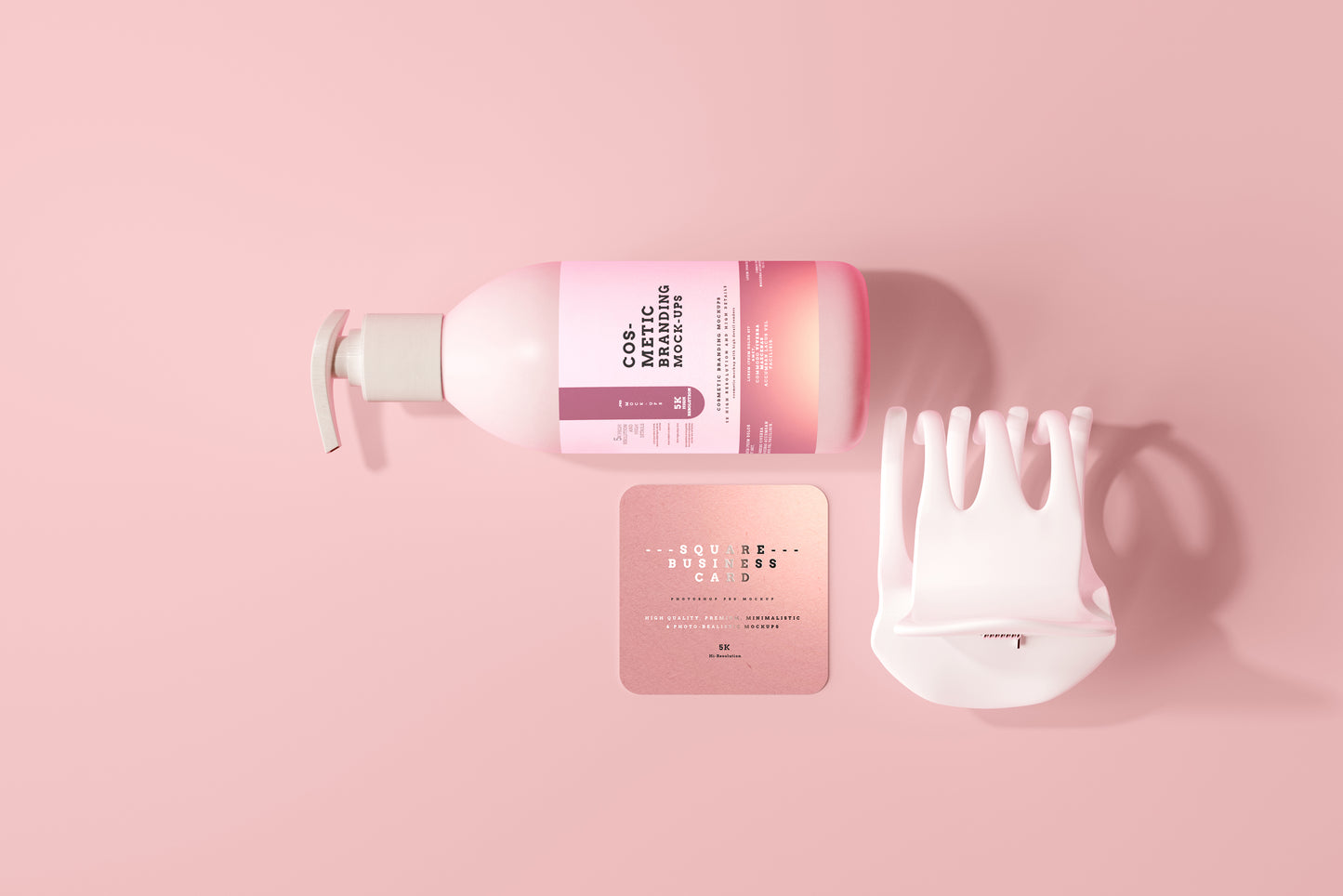 101 Cosmetic Branding Mockup Scenes