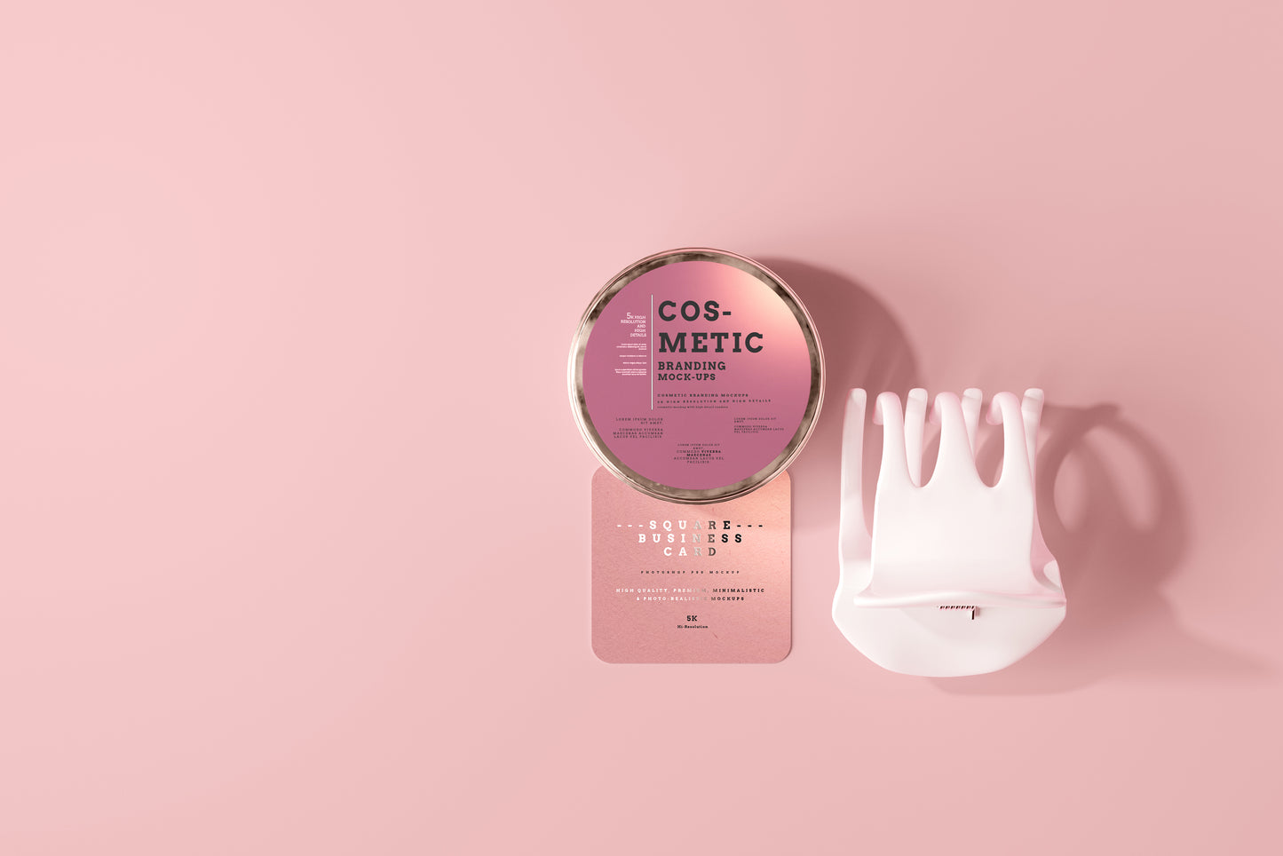 101 Cosmetic Branding Mockup Scenes