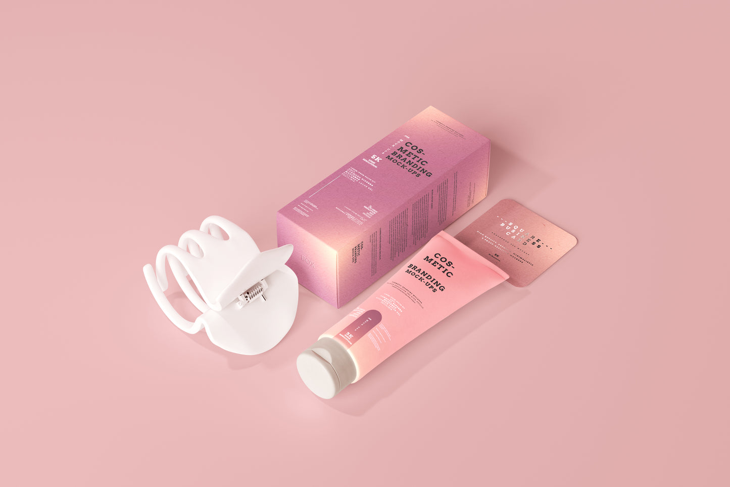 101 Cosmetic Branding Mockup Scenes