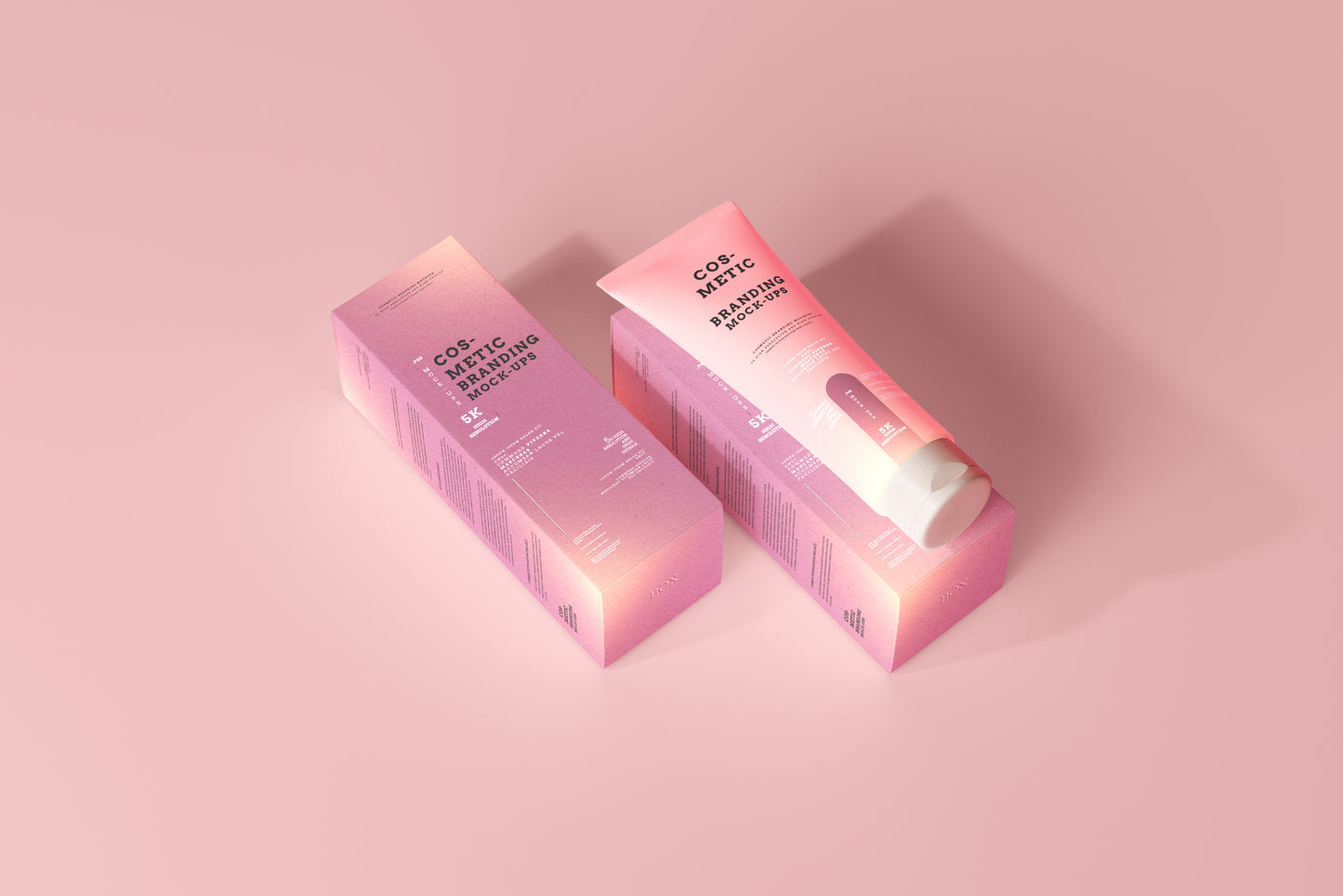 101 Cosmetic Branding Mockup Scenes