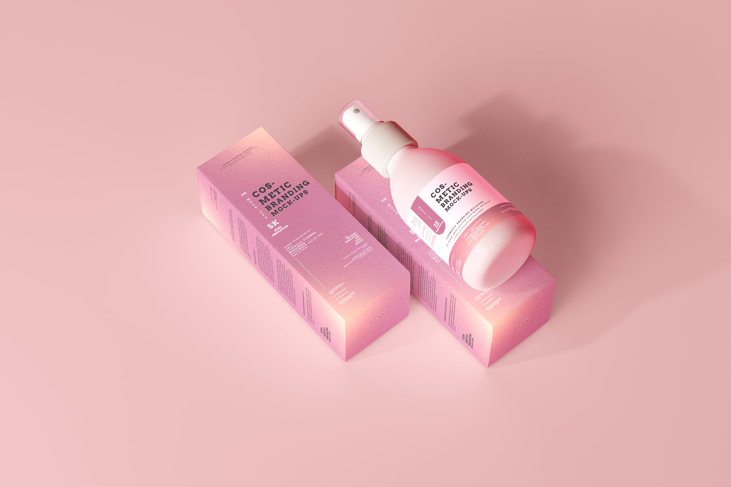 101 Cosmetic Branding Mockup Scenes