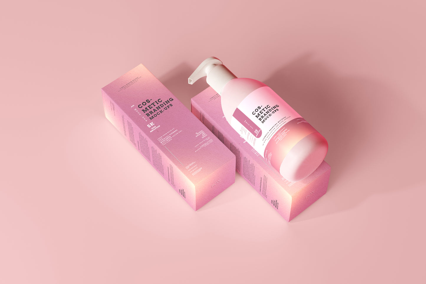 101 Cosmetic Branding Mockup Scenes