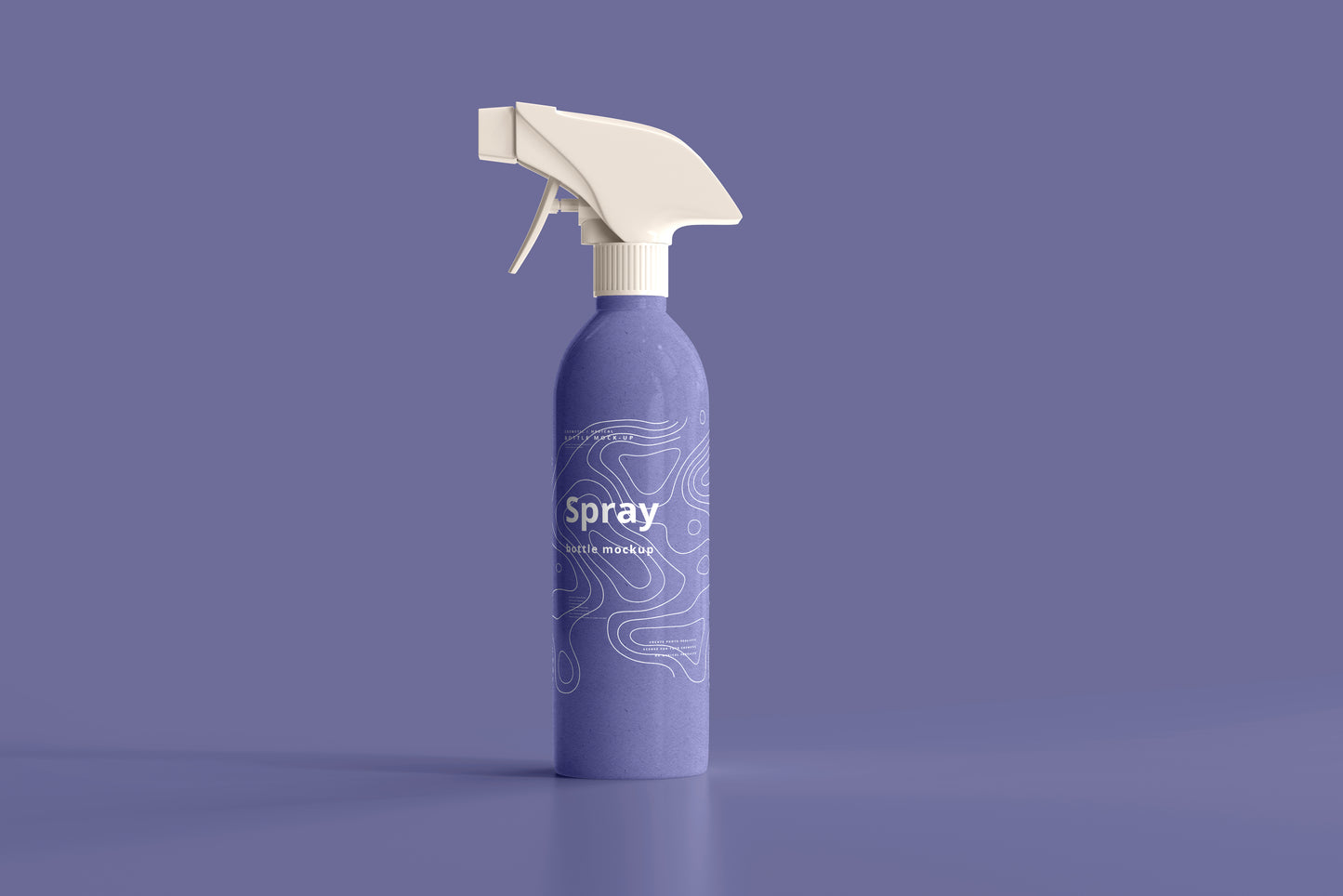 Cosmetic Spray Bottle Mockup