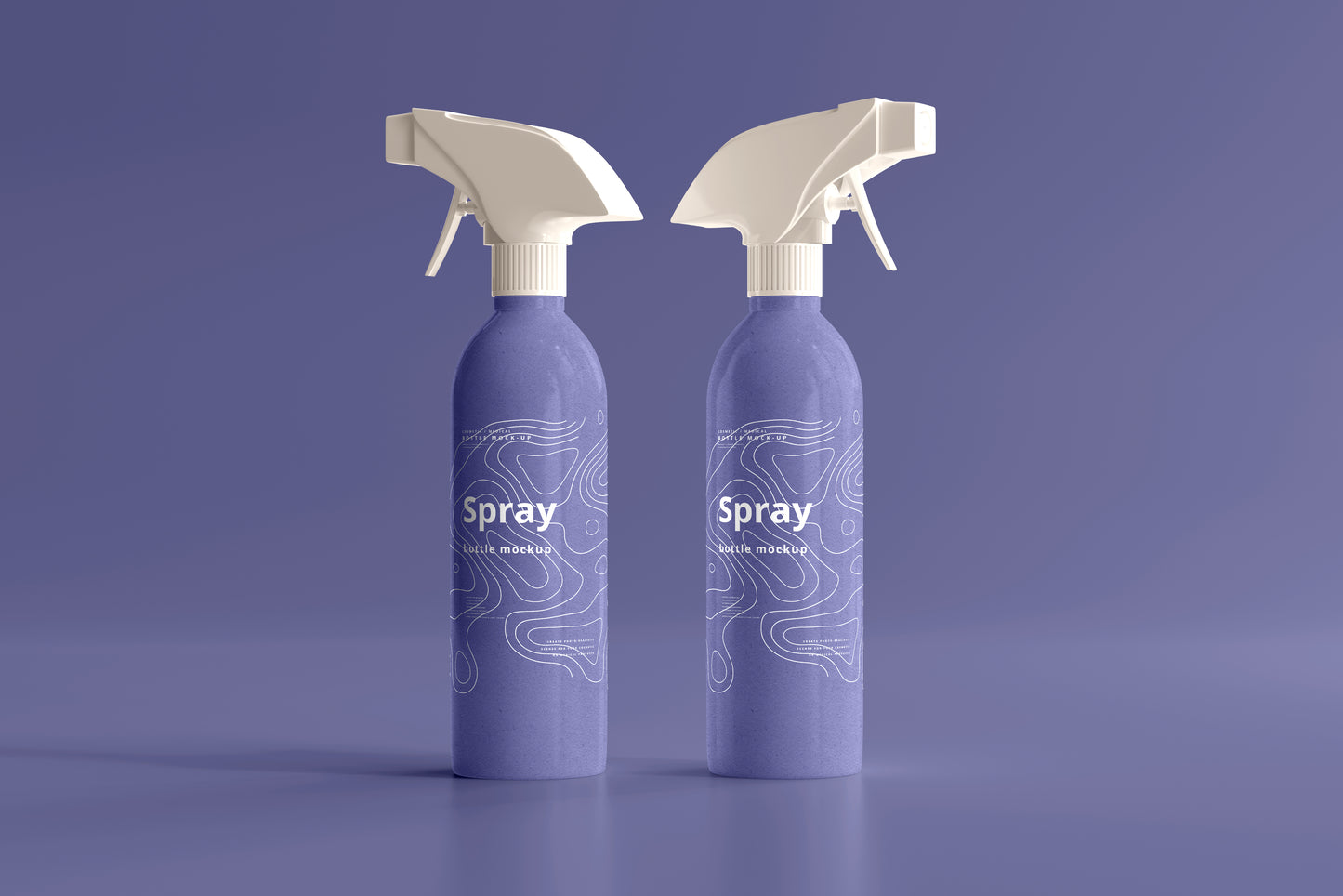 Cosmetic Spray Bottle Mockup