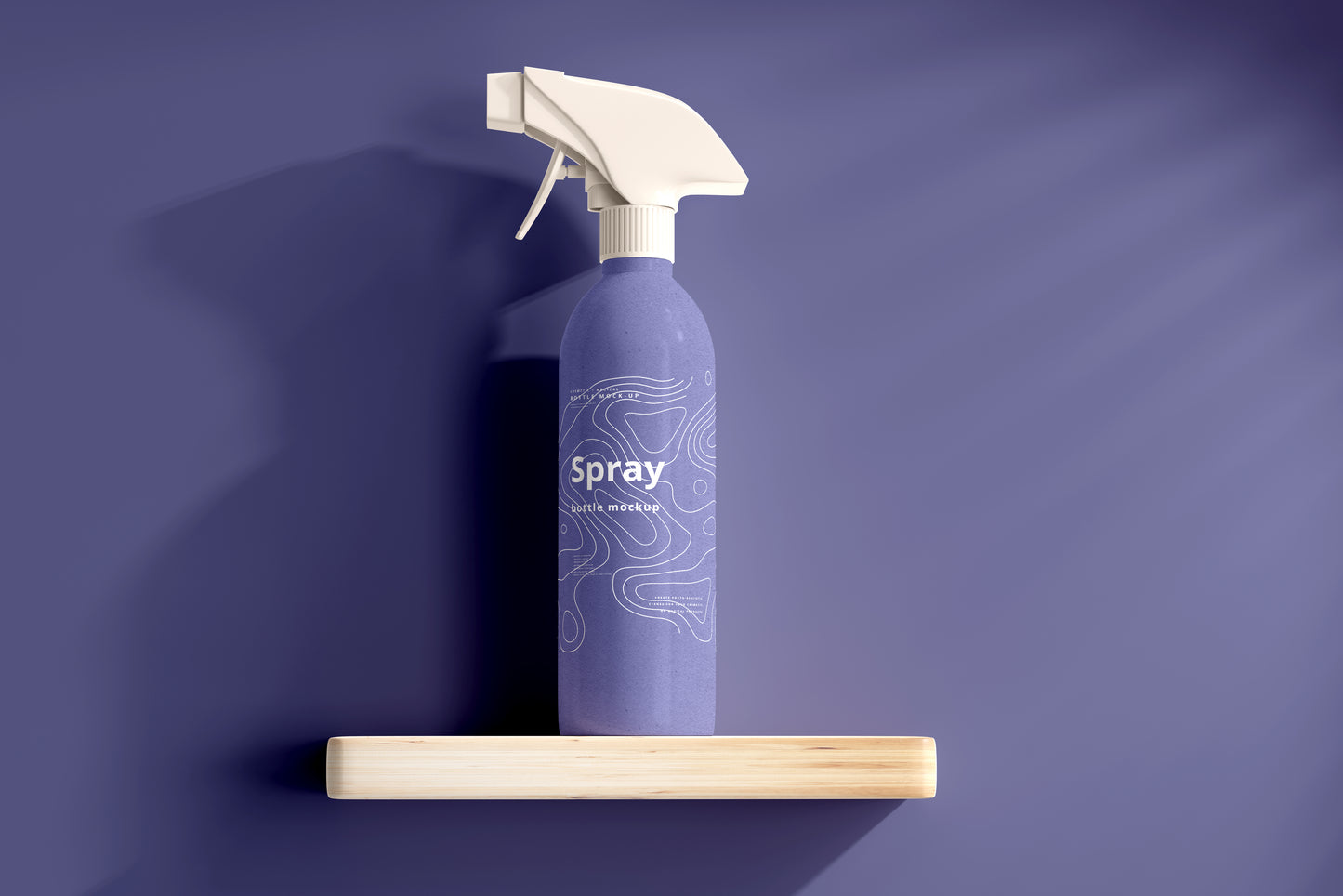 Cosmetic Spray Bottle Mockup
