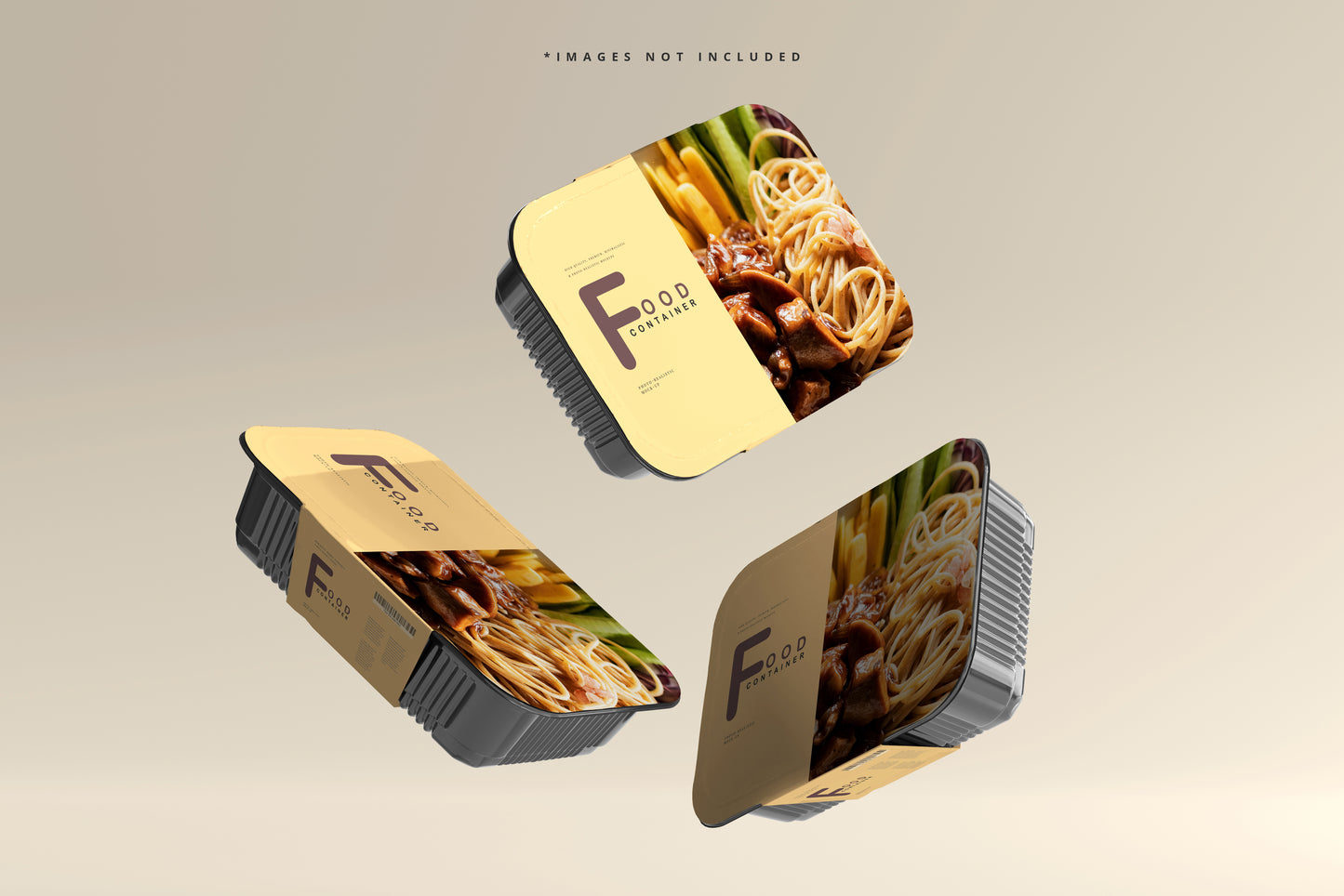 Food Container Mockups