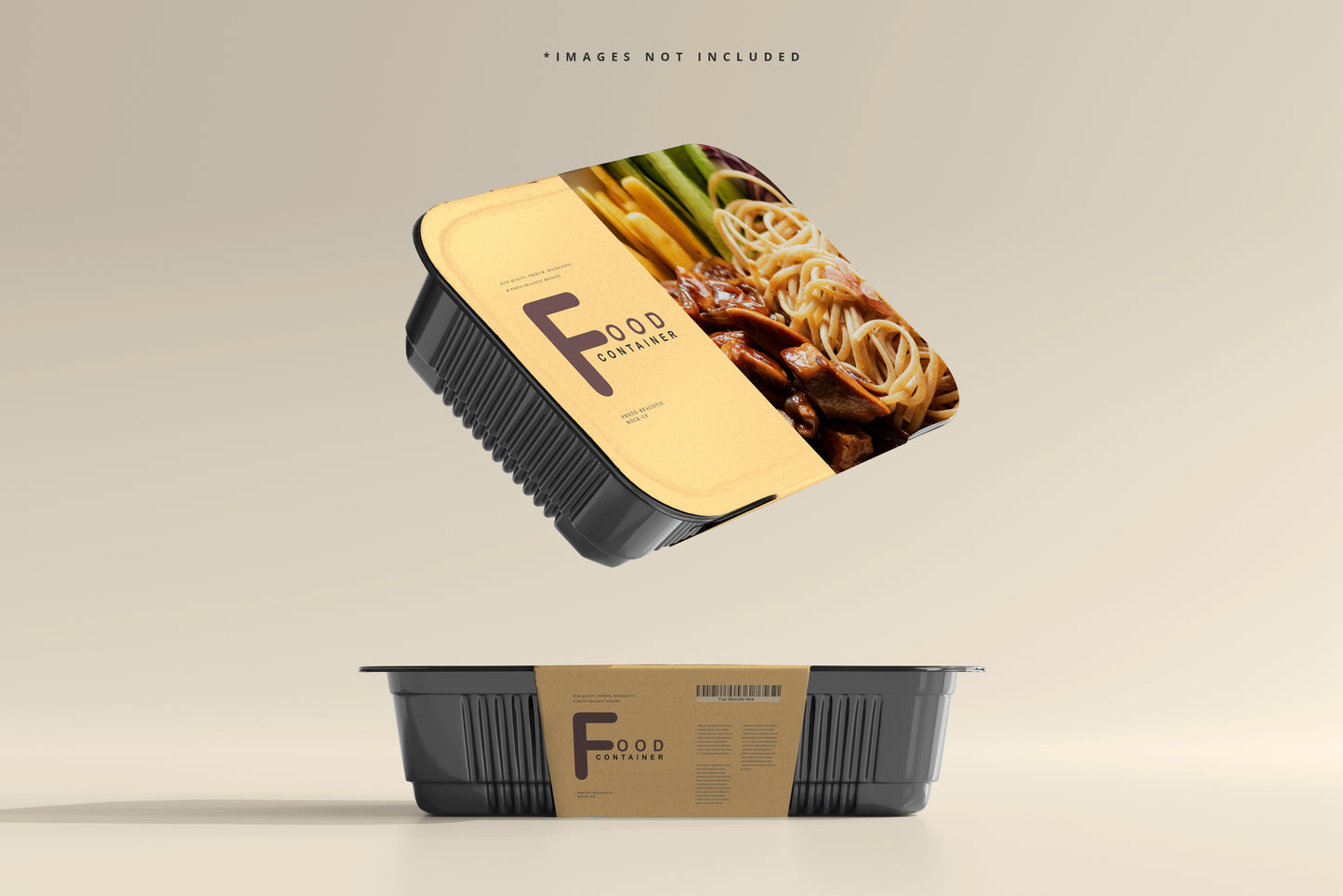 Food Container Mockups