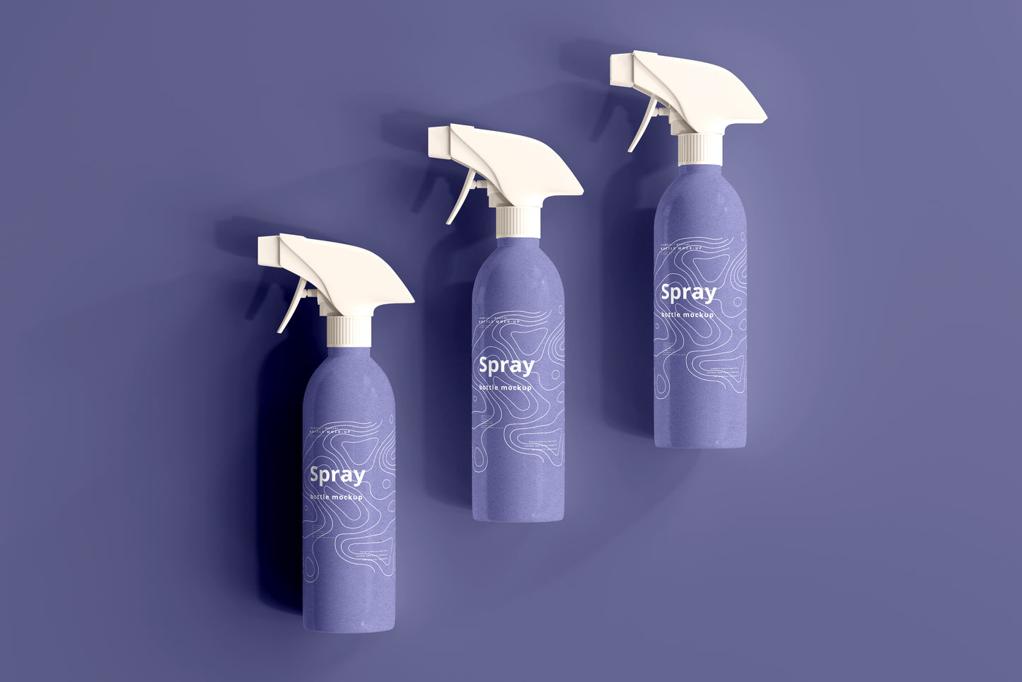 Cosmetic Spray Bottle Mockup