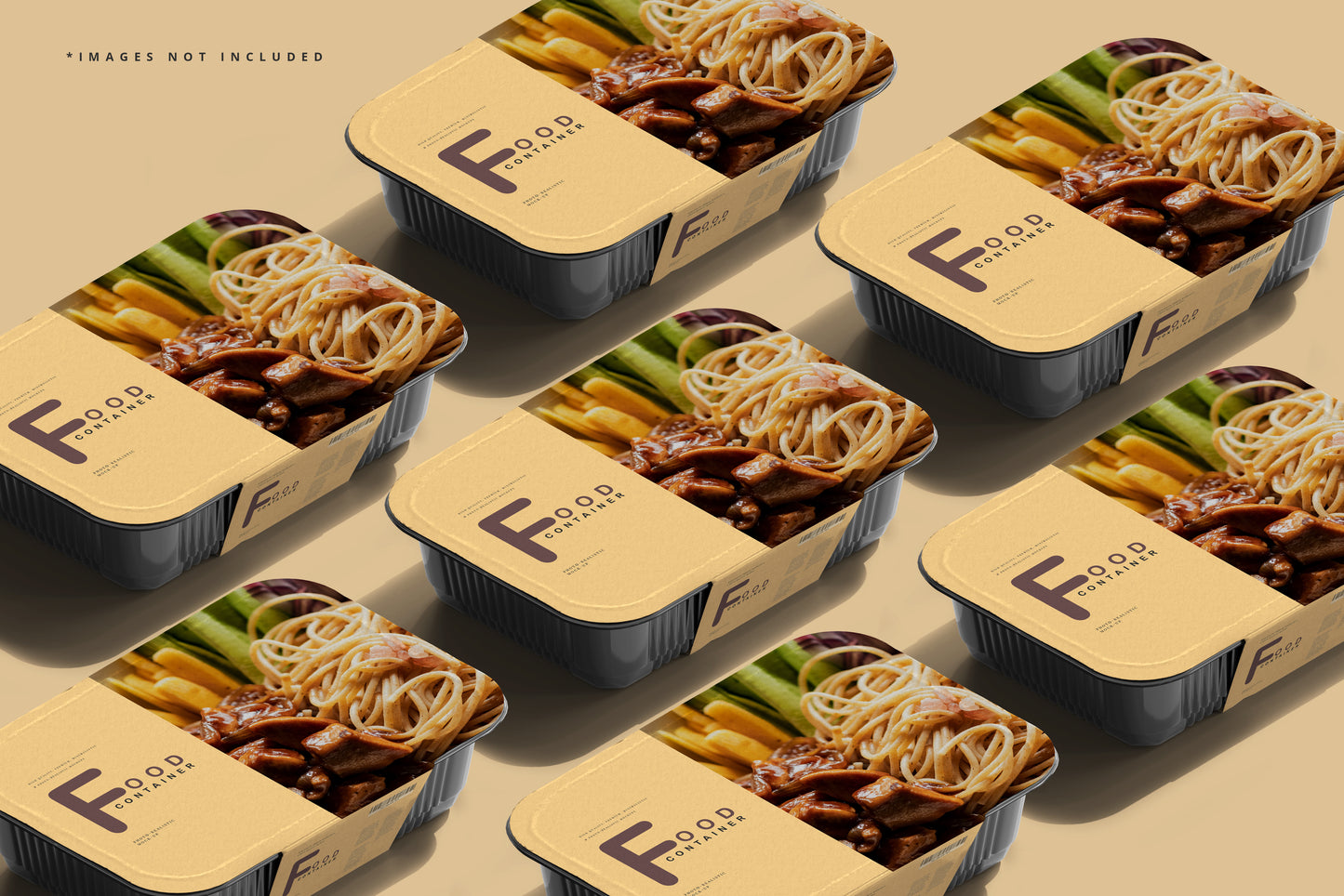 Food Container Mockups
