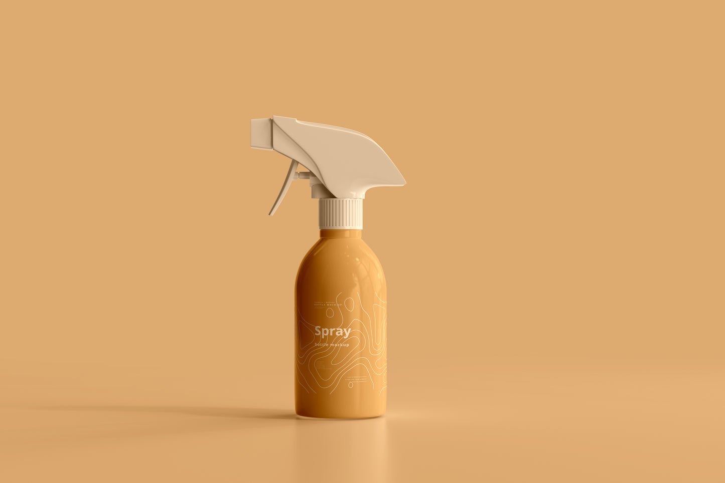 Cosmetic Spray Bottle Mockup