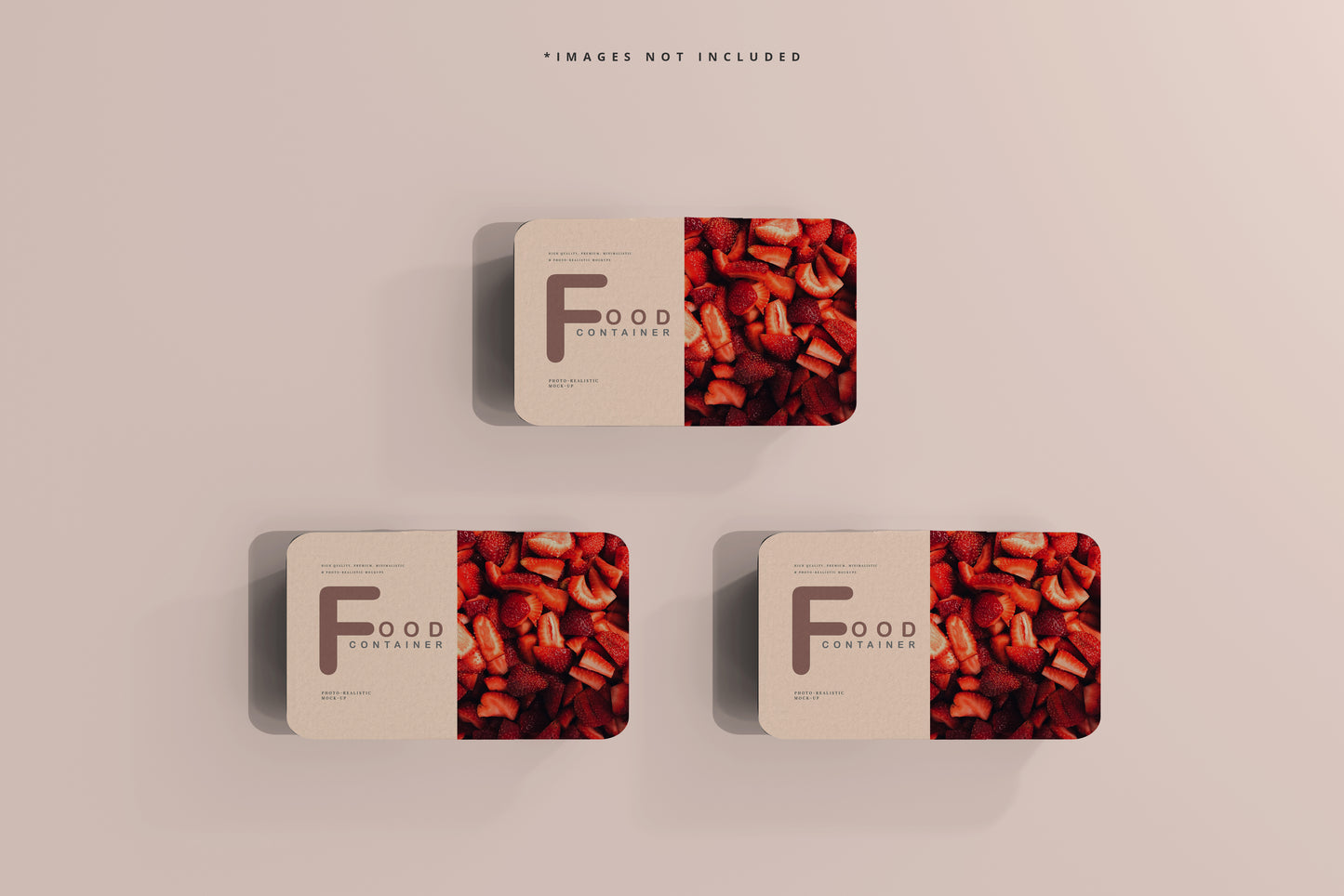 Food Container Mockups
