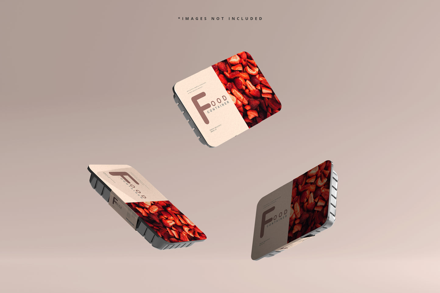 Food Container Mockups