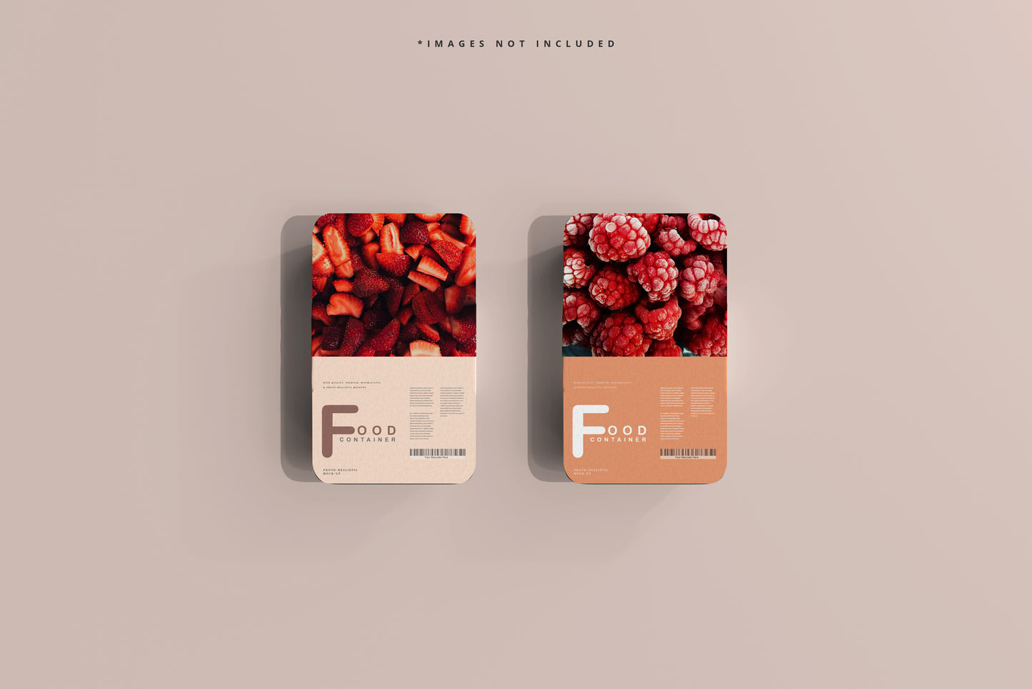 Food Container Mockups