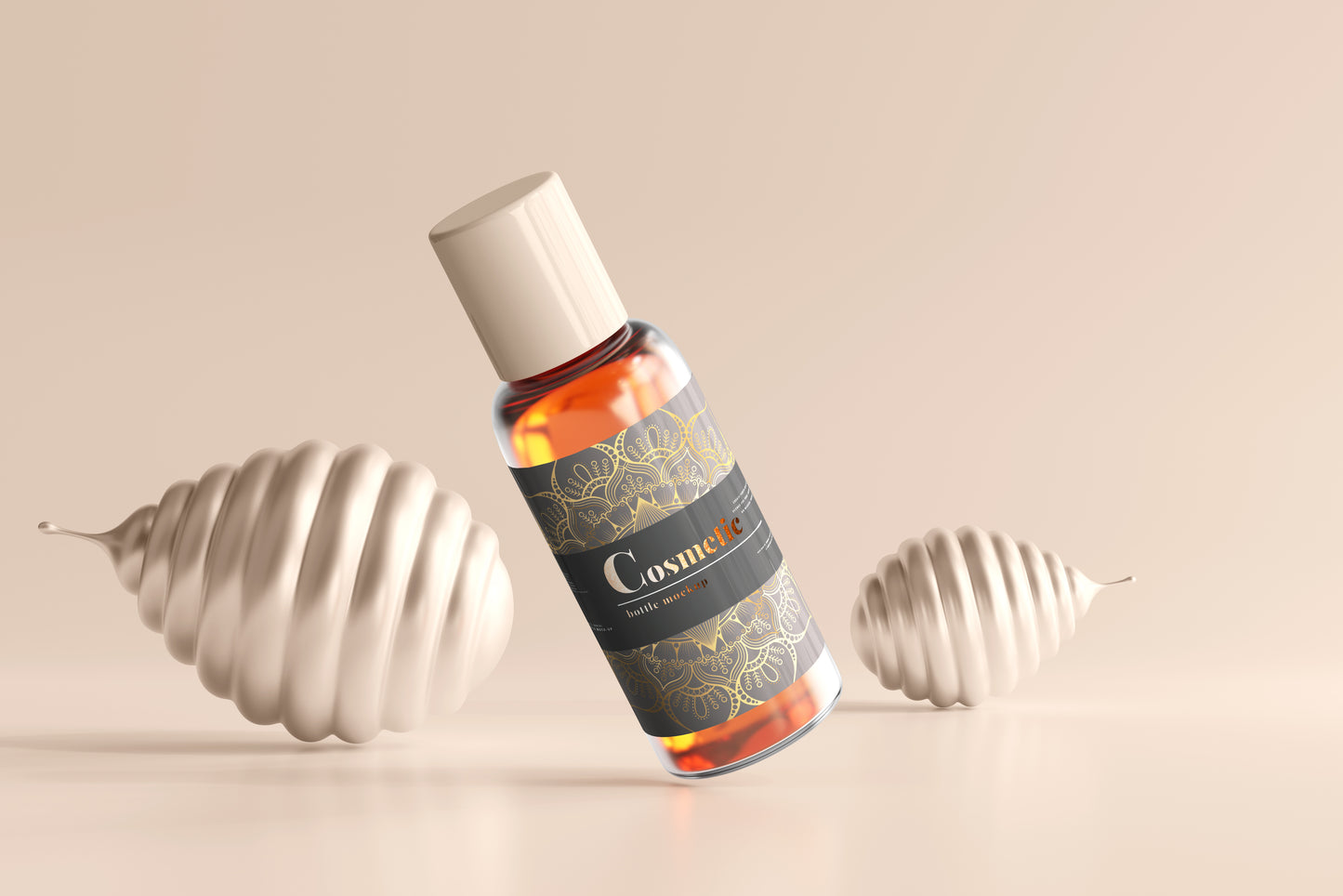 Cosmetic Bottle Mockup