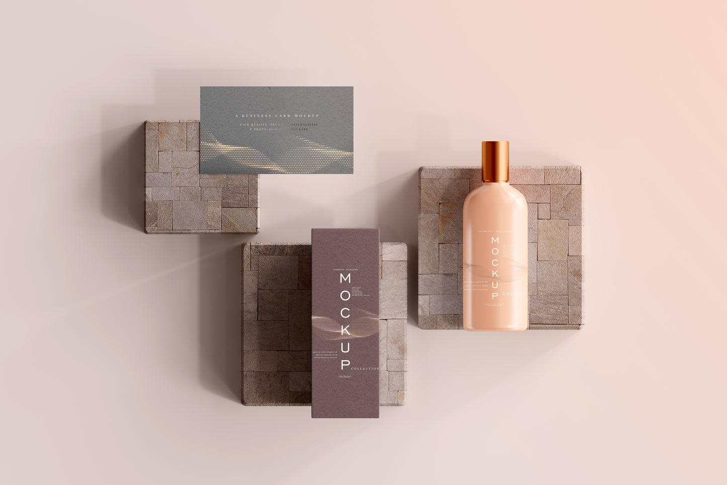 390+ Cosmetic Branding Mockup Scenes