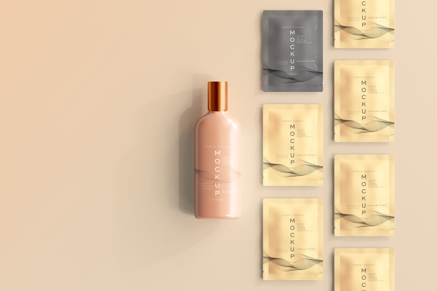 390+ Cosmetic Branding Mockup Scenes