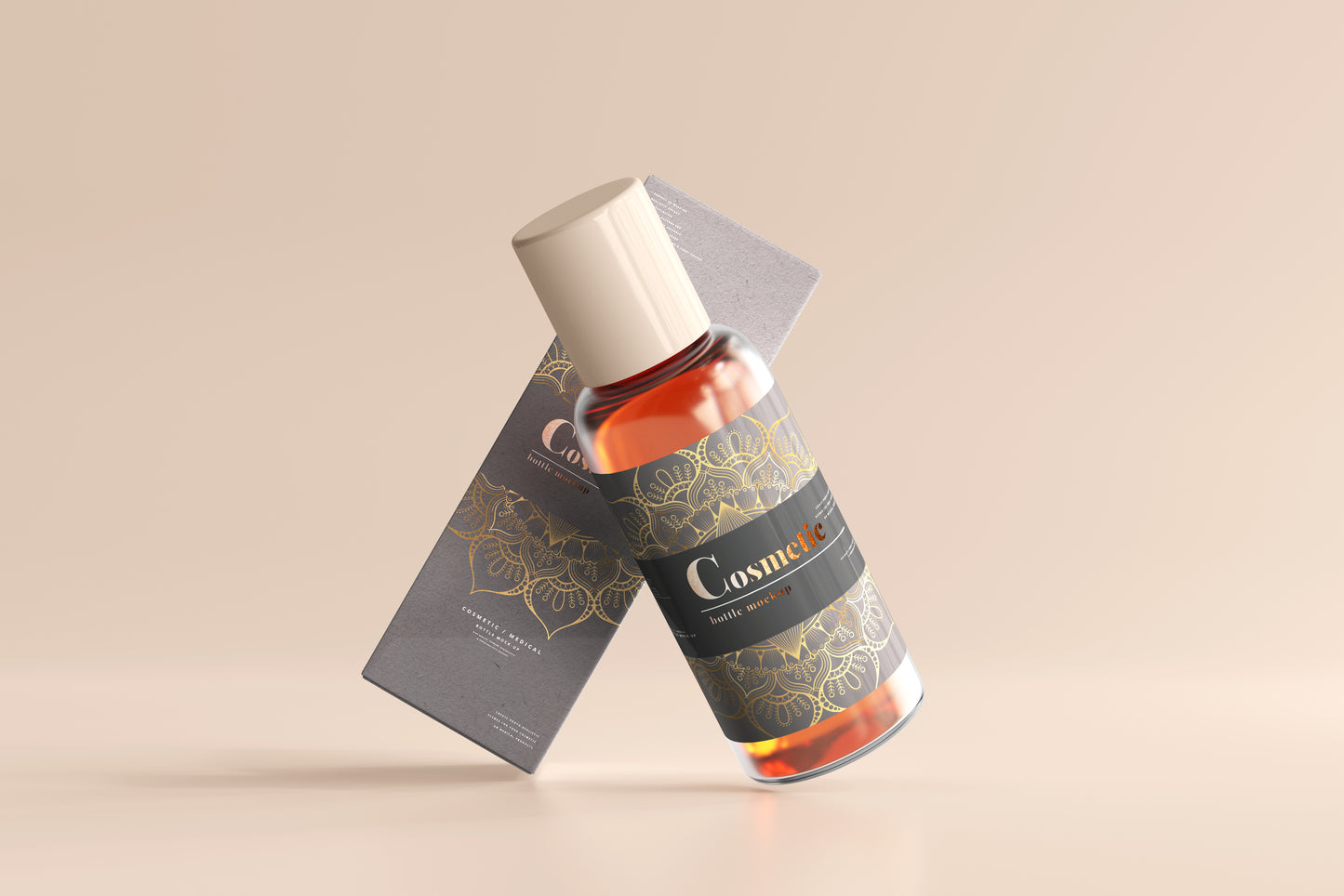 Cosmetic Bottle Mockup