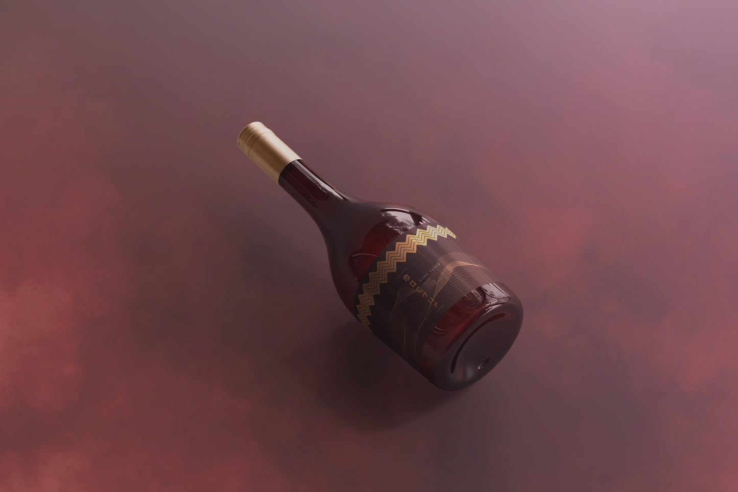 Screw Cap Wine Bottle Mockups