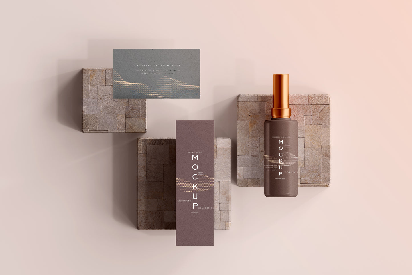 390+ Cosmetic Branding Mockup Scenes