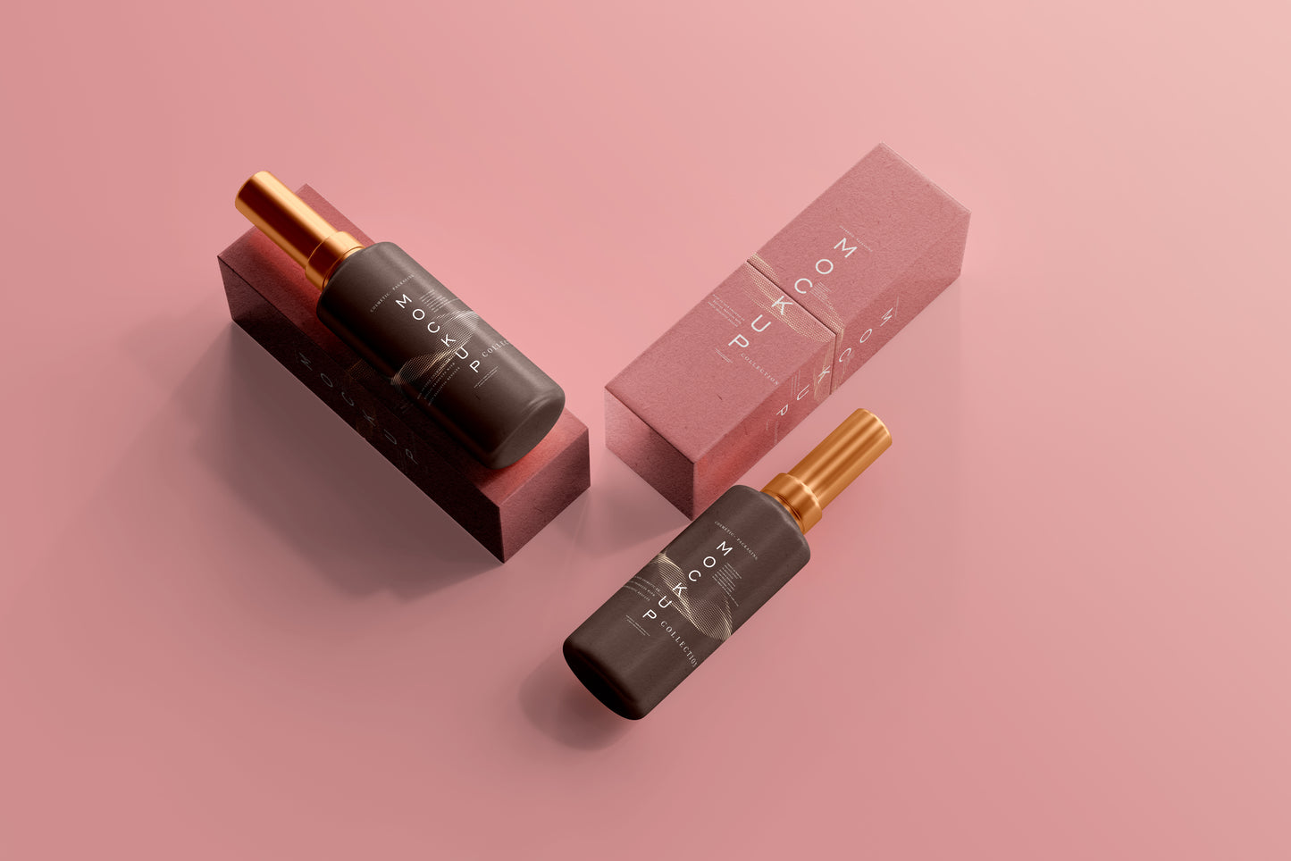 390+ Cosmetic Branding Mockup Scenes