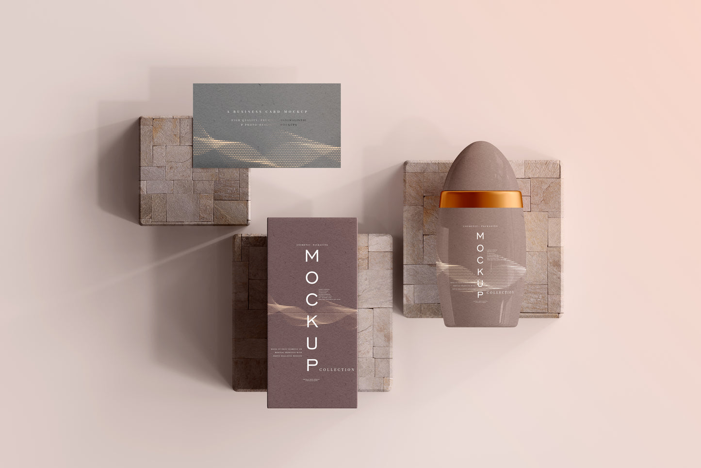390+ Cosmetic Branding Mockup Scenes