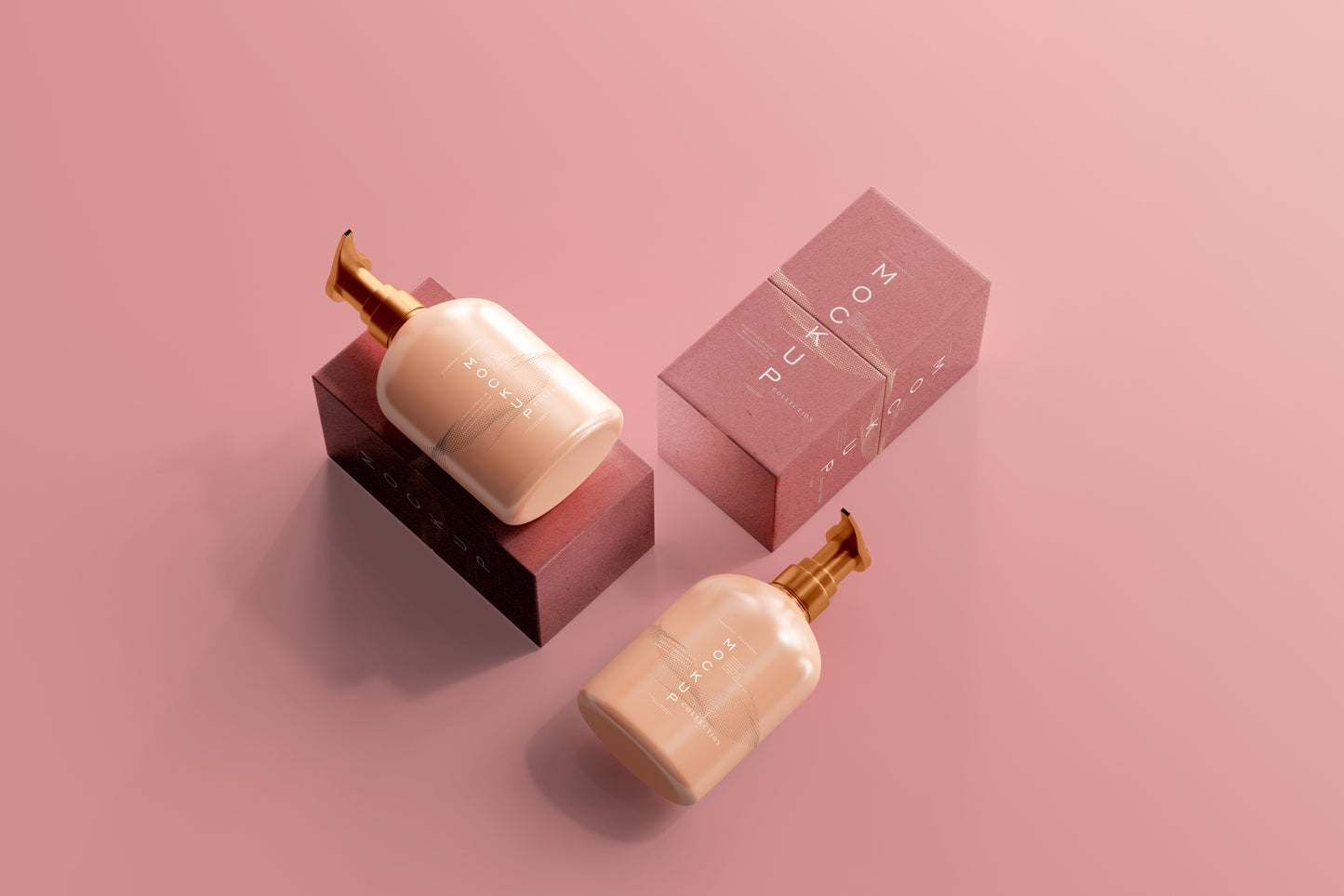 390+ Cosmetic Branding Mockup Scenes