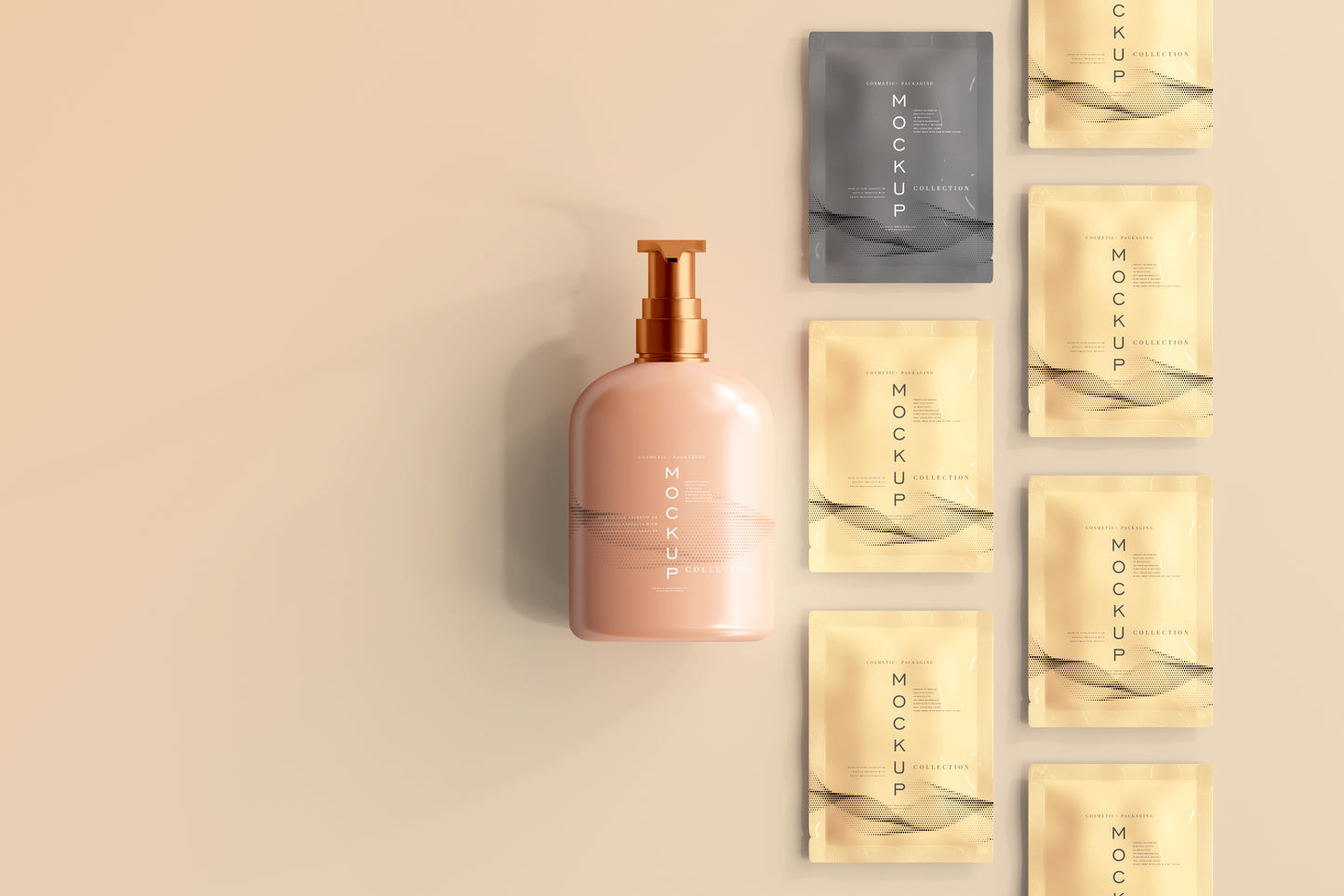 390+ Cosmetic Branding Mockup Scenes