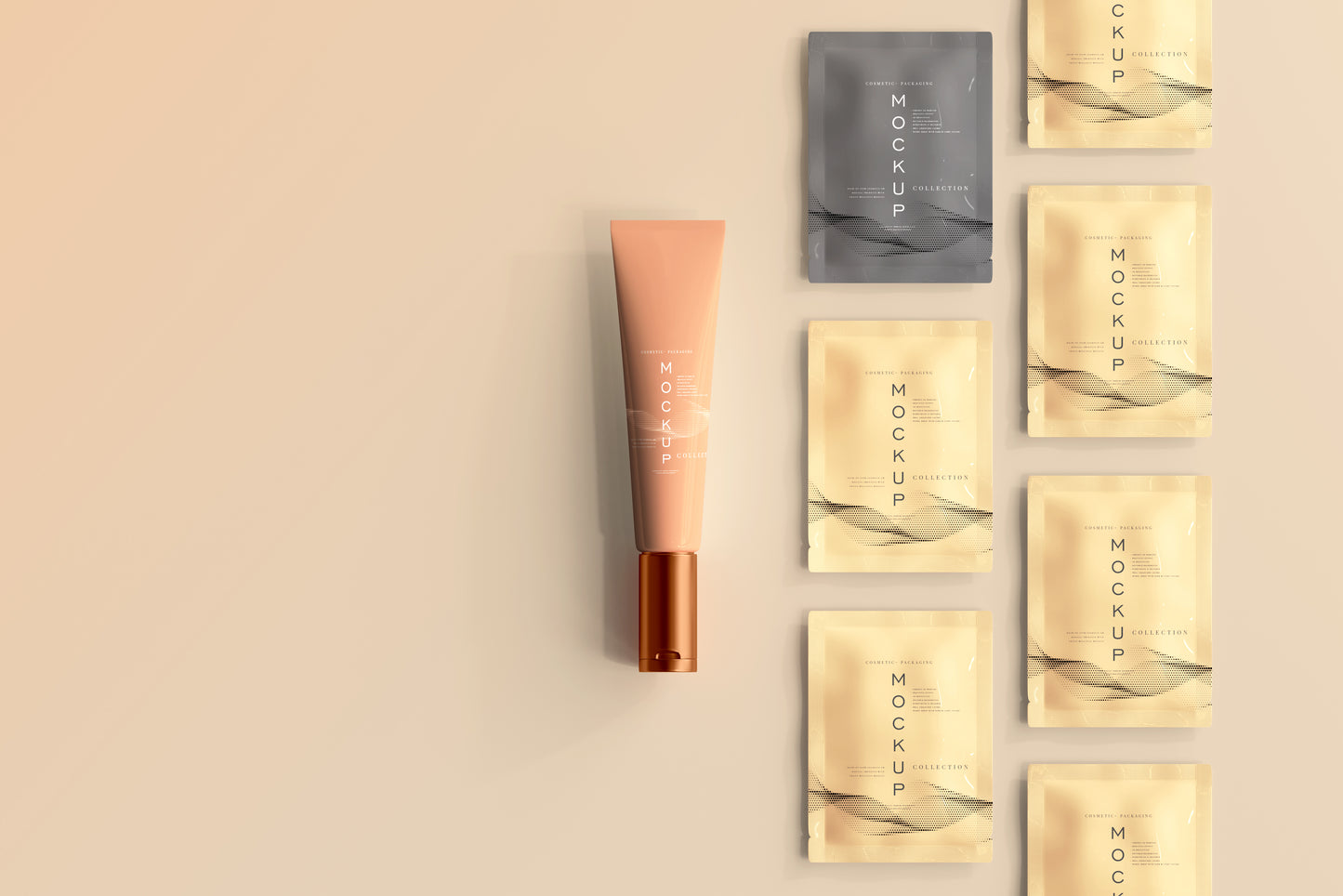 390+ Cosmetic Branding Mockup Scenes