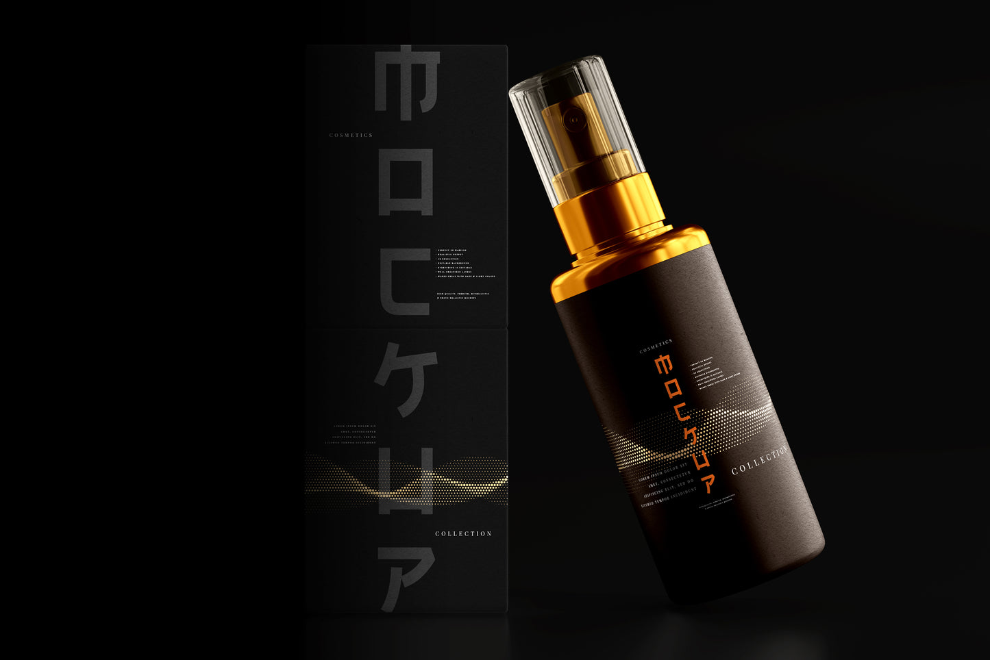 Cosmetic Branding Mockup Collection