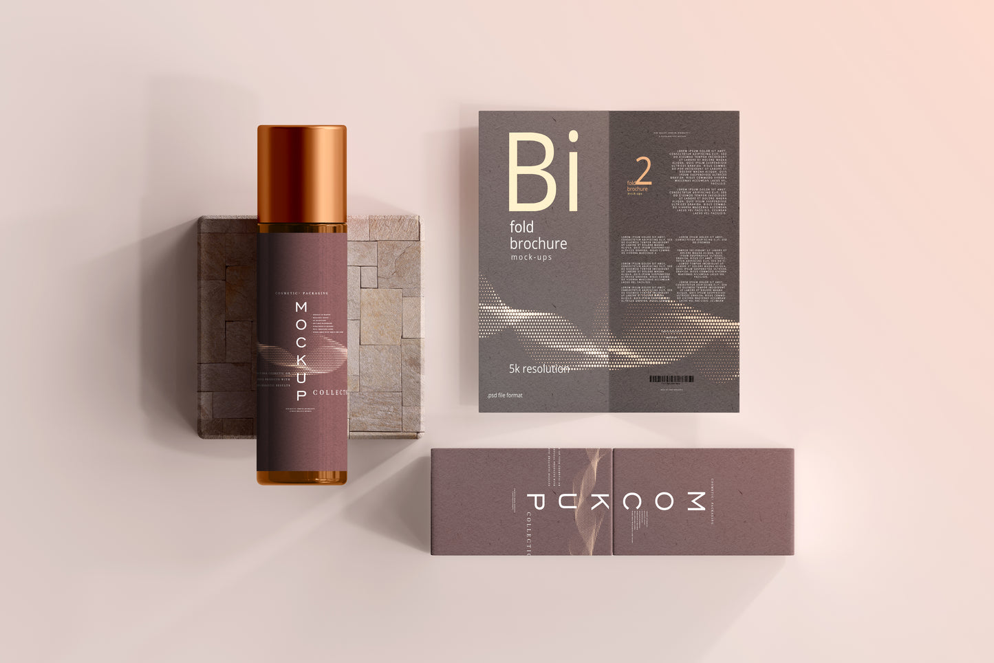 390+ Cosmetic Branding Mockup Scenes