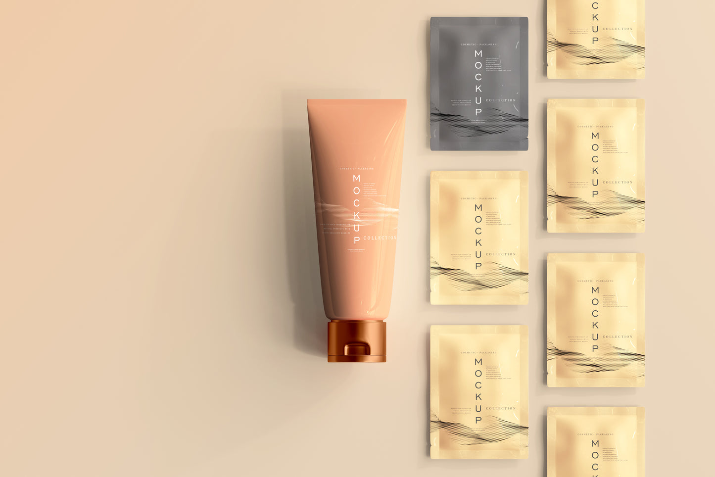 390+ Cosmetic Branding Mockup Scenes