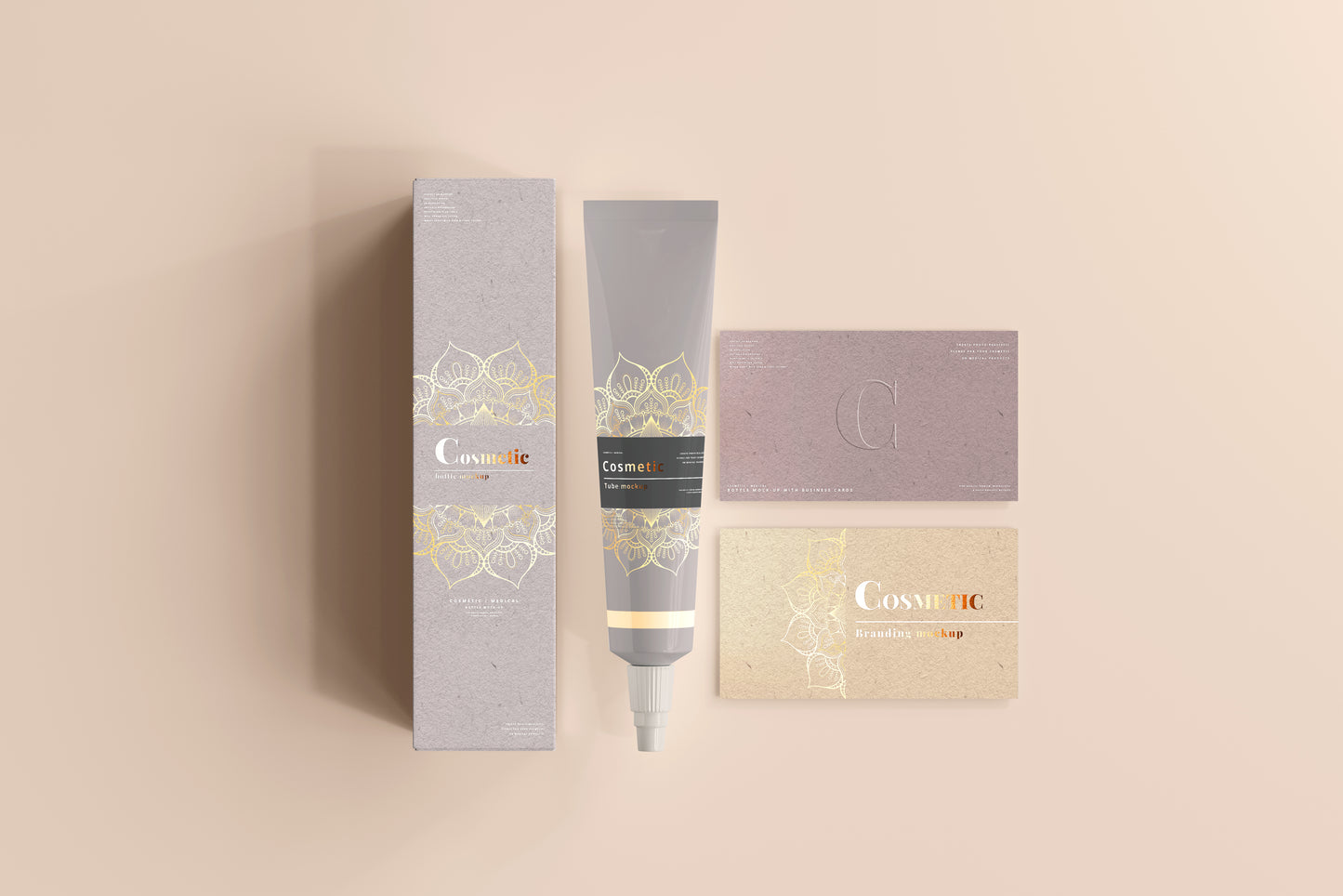 Cosmetic Tube Mockup