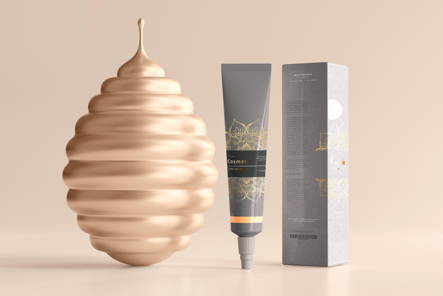 Cosmetic Tube Mockup