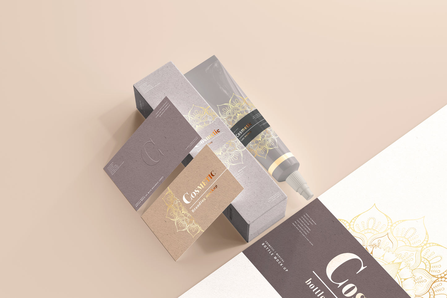 Cosmetic Tube Mockup