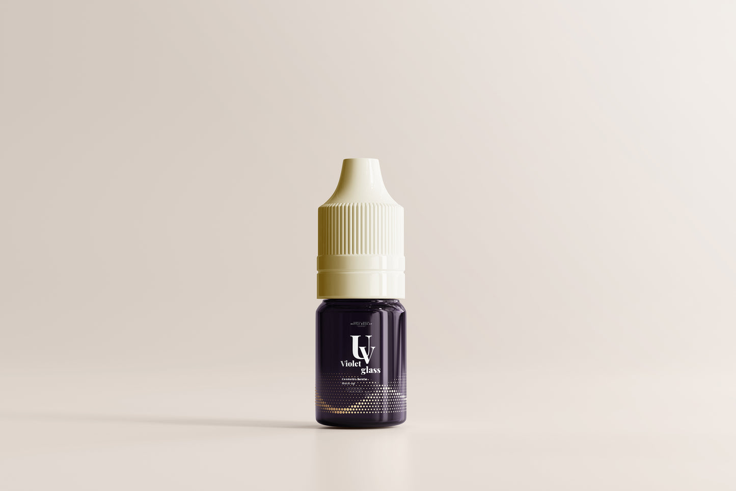 UV Glass Unicorn Dropper Bottle Mockups