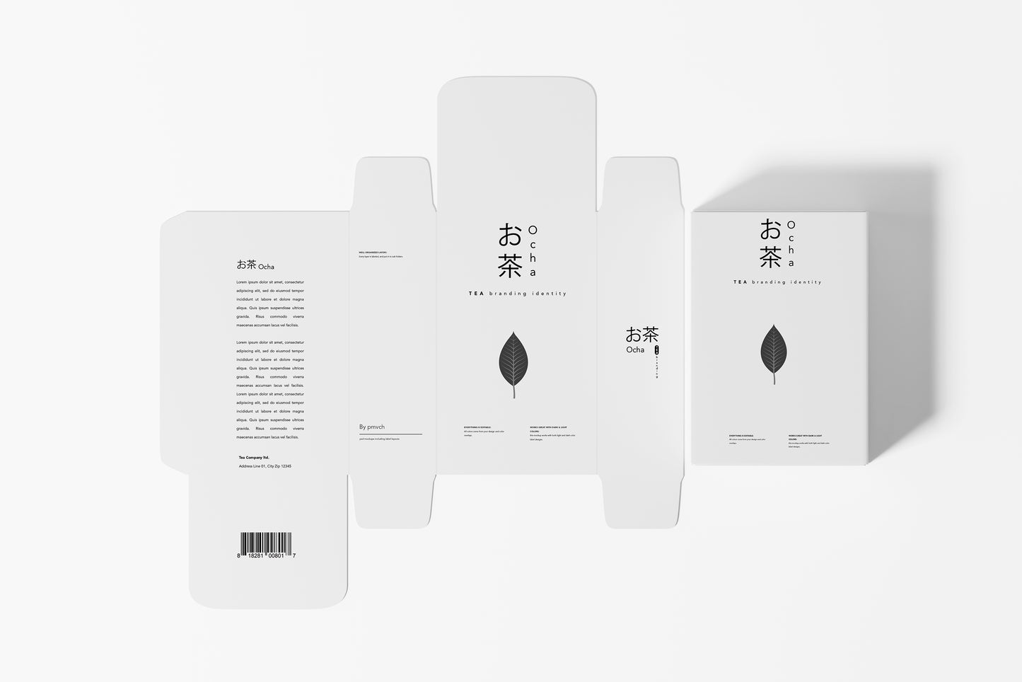 Ocha - Tea Branding Mockup Set