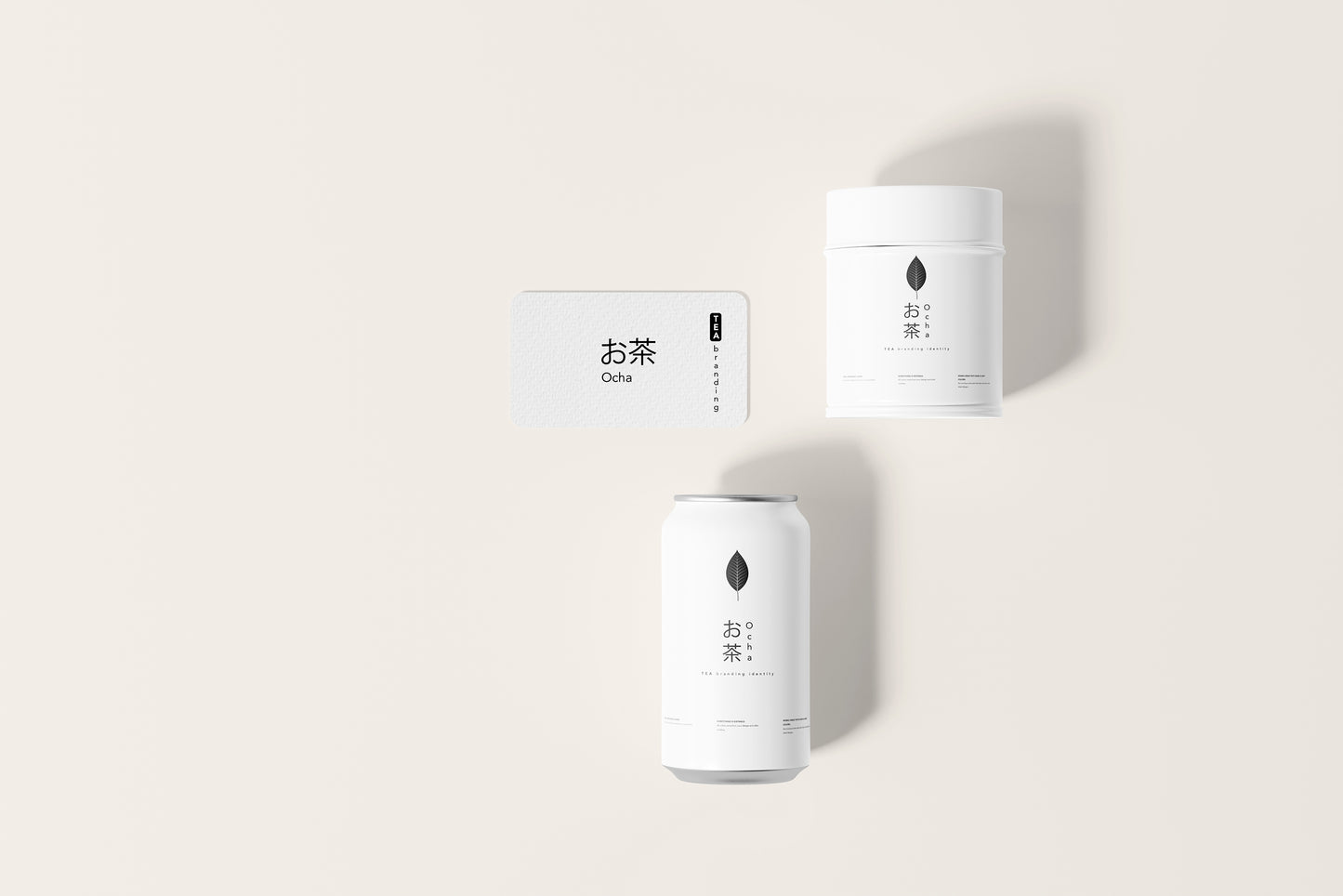 Ocha - Tea Branding Mockup Set