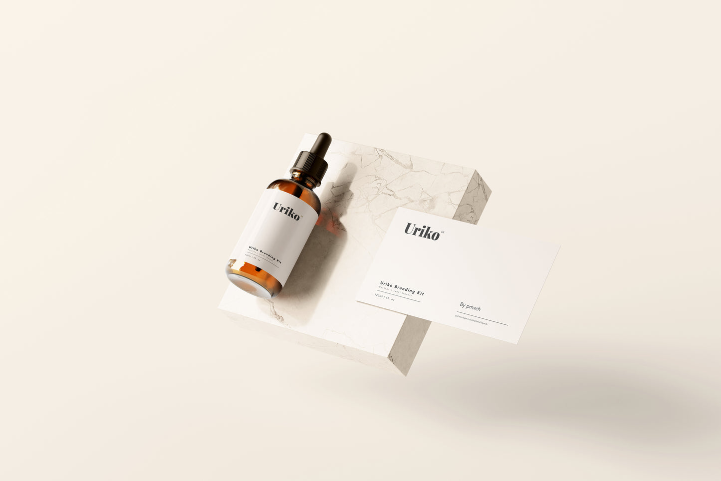 Uriko - Cosmetic Branding Mockup Kit