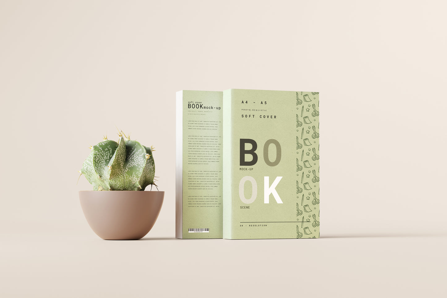 Softcover Large Book Mockups