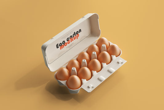 Egg Carton Mockup
