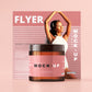 Amber Glass Cosmetic Jar Mockups