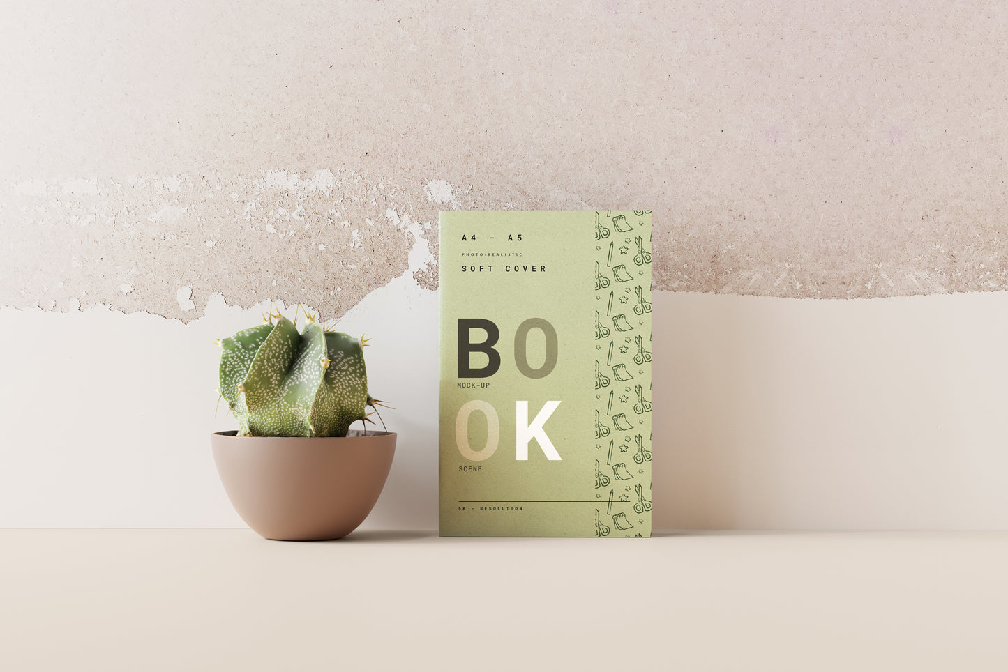 Softcover Large Book Mockups