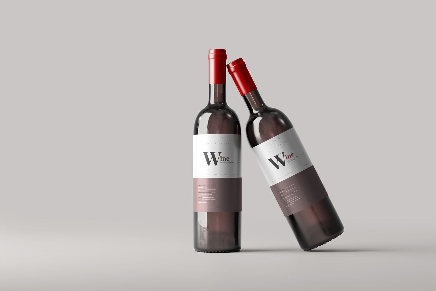 Wine Bottle Mockup