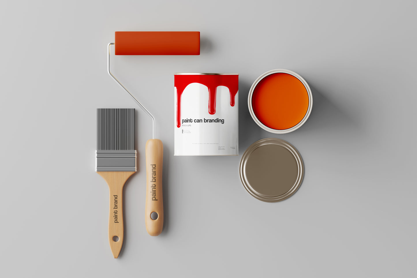 Paint Tin Can Mockups