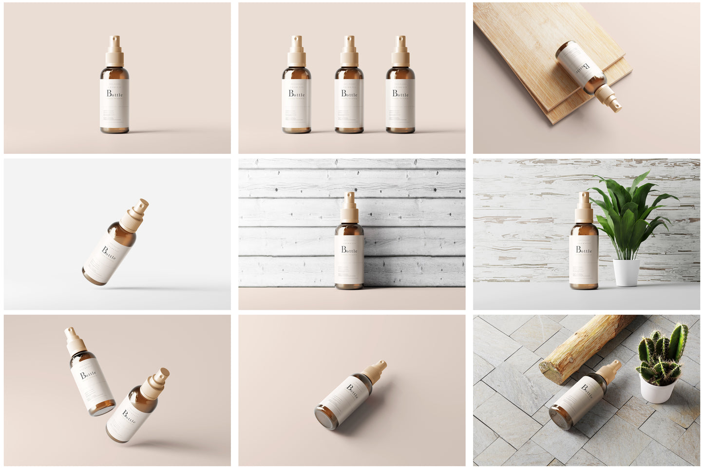 The Ultimate Bottle Mockup Bundle