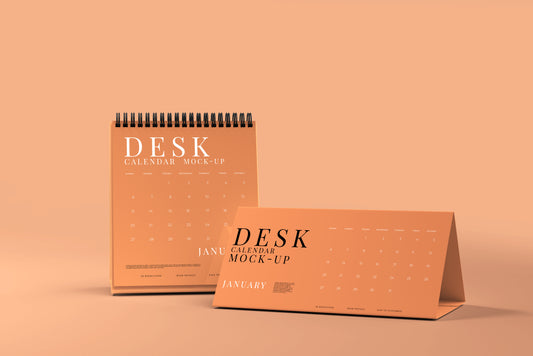 Desk Calendar Mockups